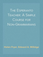 The Esperanto Teacher: A Simple Course for Non-Grammarians