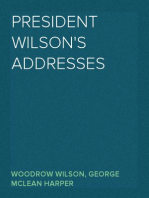 President Wilson's Addresses