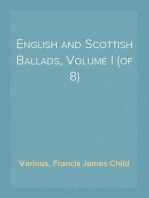English and Scottish Ballads, Volume I (of 8)
