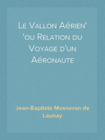 Le Vallon Aérien
ou Relation du Voyage d'un Aéronaute
