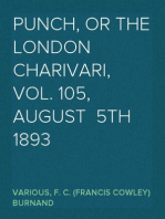 Punch, or the London Charivari, Vol. 105,  August  5th 1893