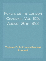 Punch, or the London Charivari, Vol. 105, August 26th 1893