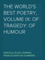 The World's Best Poetry, Volume IX
