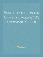 Punch, or the London Charivari, Volume 101, September 19, 1891
