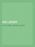 Die Lieder Gottfrieds von Neifen