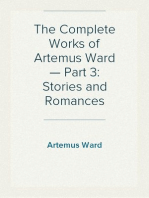 The Complete Works of Artemus Ward — Part 3: Stories and Romances