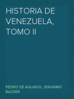 Historia de Venezuela, Tomo II