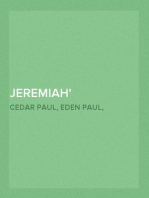 Jeremiah
A Drama in Nine Scenes