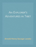 An Explorer's Adventures in Tibet