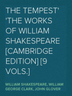 The Tempest
The Works of William Shakespeare [Cambridge Edition] [9 vols.]