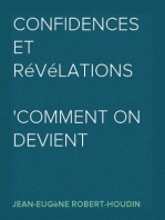 Confidences et Révélations
Comment on devient sorcier