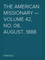 The American Missionary — Volume 42, No. 08, August, 1888