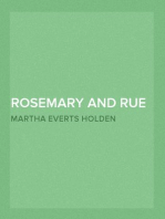 Rosemary and Rue by Amber