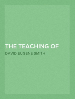 The Teaching of Geometry