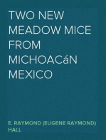 Two New Meadow Mice from Michoacán Mexico