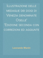 Illustrazione delle medaglie dei dogi di Venezia denominate Oselle
Edizione seconda con correzioni ed aggiunte