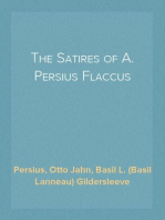 The Satires of A. Persius Flaccus