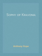 Sophy of Kravonia
A Novel