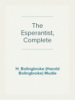 The Esperantist, Complete