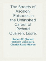 The Streets of Ascalon
Episodes in the Unfinished Career of Richard Quarren, Esqre.
