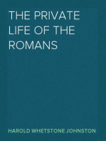 The Private Life of the Romans