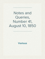 Notes and Queries, Number 41, August 10, 1850