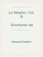Le Négrier, Vol. III
Aventures de mer