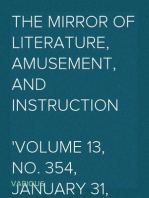 The Mirror of Literature, Amusement, and Instruction
Volume 13, No. 354, January 31, 1829