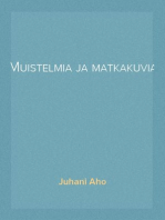 Muistelmia ja matkakuvia