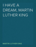 I Have a Dream, Martin Luther King