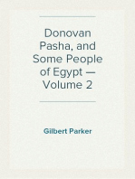 Donovan Pasha, and Some People of Egypt — Volume 2