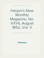 Harper's New Monthly Magazine, No. XXVII, August 1852, Vol. V