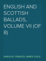 English and Scottish Ballads, Volume VII (of 8)