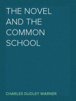 The Novel and the Common School