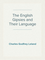 The English Gipsies and Their Language