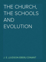The Church, the Schools and Evolution