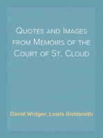 Quotes and Images from Memoirs of the Court of St. Cloud