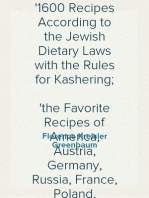 The International Jewish Cook Book
1600 Recipes According to the Jewish Dietary Laws with the Rules for Kashering;
the Favorite Recipes of America, Austria, Germany, Russia, France, Poland, Roumania, Etc., Etc.