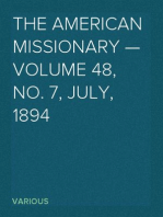 The American Missionary — Volume 48, No. 7, July, 1894