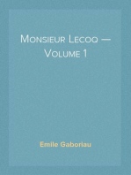 Monsieur Lecoq — Volume 1
L'enquête