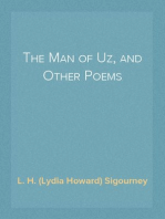 The Man of Uz, and Other Poems