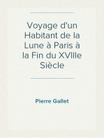 Voyage d'un Habitant de la Lune à Paris à la Fin du XVIIIe Siècle