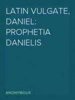 Latin Vulgate, Daniel: Prophetia Danielis