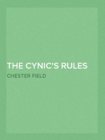 The Cynic's Rules of Conduct