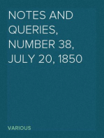 Notes and Queries, Number 38, July 20, 1850