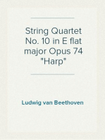 String Quartet No. 10 in E flat major Opus 74 "Harp"