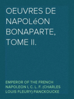 Oeuvres de Napoléon Bonaparte, Tome II.