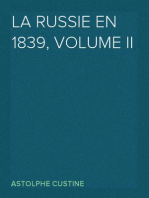 La Russie en 1839, Volume II