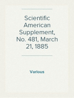 Scientific American Supplement, No. 481, March 21, 1885