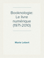 Booknologie: Le livre numérique (1971-2010)